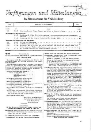 Meisterschaften der Jungen Pioniere und Schüler in Gymnastik/Turnen : 9/58 Vom 4. Februar 1958