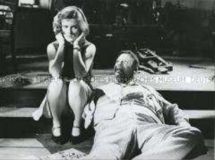 Standfoto aus dem Film "Berlin Alexanderplatz" mit Barbara Sukowa und Günter Lamprecht