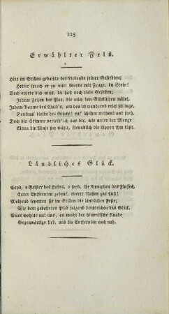 Ländliches Glück