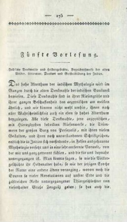 Fünfte Vorlesung