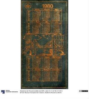 Akademie der Wissenschaften der DDR.
