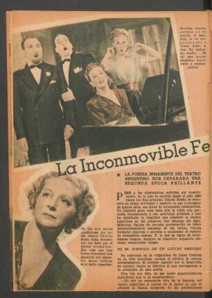 La inconmovible fe de Olinda Bozán