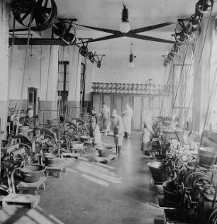 Walzensaal : Technikgeschichte | Technologie | Farben- und Tintenfabrikation | Stück-Farben | Günther Wagner