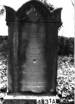 Grabstein A I/4/31A