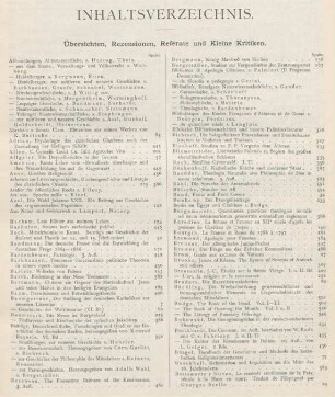 IX-XXIV Inhaltsverzeichnis