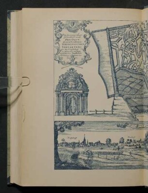 Perspectivischer Grundriss und PROSPECT, des weitberühmten NÜRNBERGISCHEN IRRGARTENS bey Krafftshoff [Kupferstich]