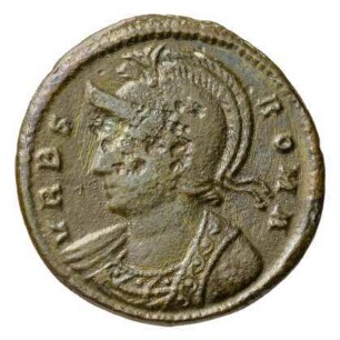 Münze, Follis, Aes 3, 330 n. Chr.
