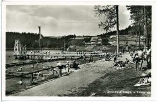Kriebstein. Strandbad Talsperre Kriebstein