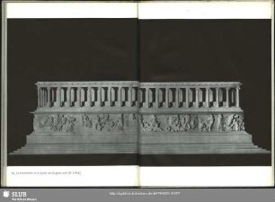69 La reconstitution de la façade sud du grand autel