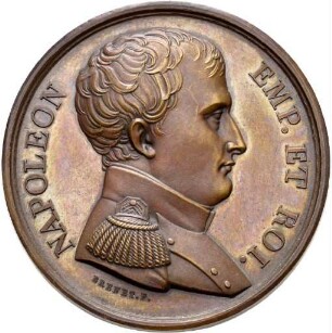 Medaille auf die Abdankung Napoleons 11.4.1814
