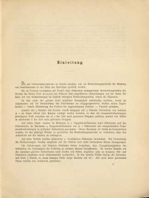 Polhöhenbestimmungen aus dem Jahre 1886 für zwanzig Stationen nahe dem Meridian des Brockens vom Harz bis zur dänischen Grenze