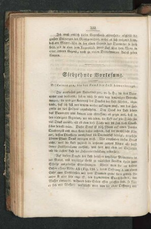 Siebzehnte Vorlesung