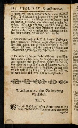164-174, Titulus LV - LIX