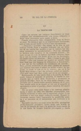 XV - La tentación