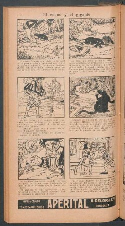 El enano y el gigante - [Cómic]