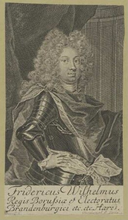 Bildnis des Fridericus Wilhelmus
