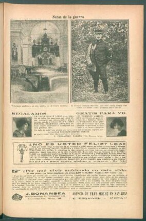 Notas de la guerra