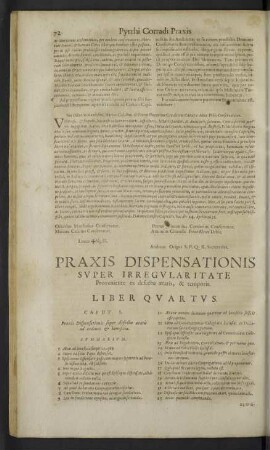 Liber Quartus.