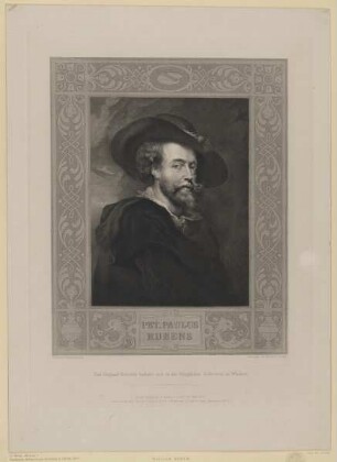 Bildnis des Pet. Paulus Rubens