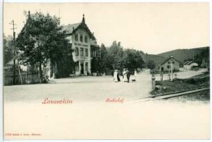 Lauenstein. Bahnhof
