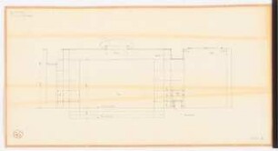 Reichsluftfahrtministerium, Berlin: Saalbau, Garderobe für den Ehrensaal: Ansicht [1:20]