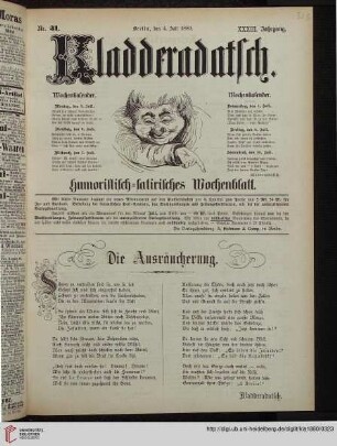 Hefte 31-34, Juli 1880