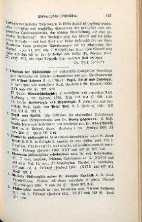 463-465 [Rezension] Steichele, Anton von, Das Bisthum Augsburg, 6. und 7. Band