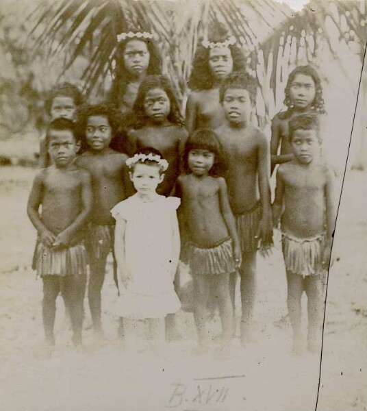 "Children's group, Nauru"