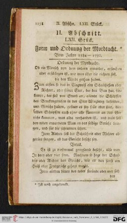 II. Abschnitt, LXII. Stueck