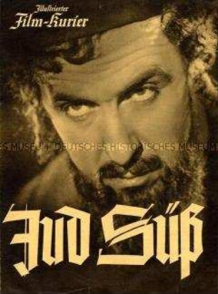 Filmzeitschrift zu dem deutschen Spielfilm "Jud Süß"