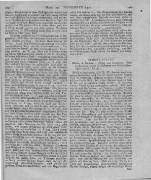 Hoffmann von Fallersleben, A. H.: Lieder und Romanzen. Köln: Bachem 1821