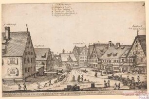 Der Marktplatz in Fürth