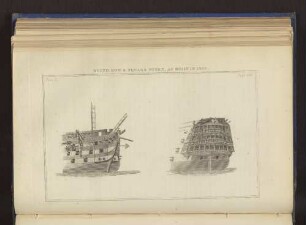 ROUND BOW & SQUARE STERN, AS BUILT IN 1820. Plate 31. Page 205.