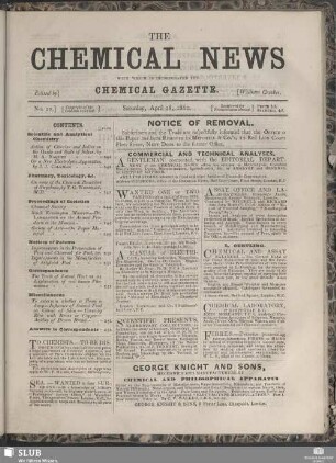 No. 21. April 28, 1860