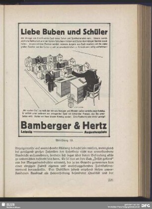 Bamberger & Hertz Anzüge, Leipzig