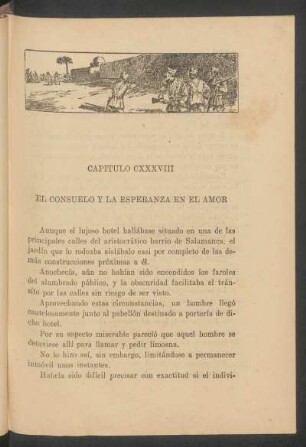 Capítulo CXXXVIII - El consuelo y la esperanza en el amor
