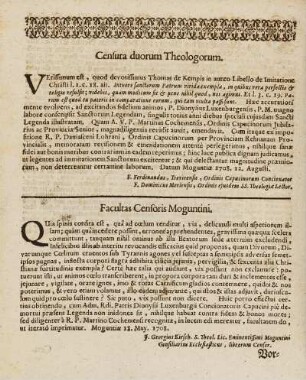 Censura duorum Theologorum