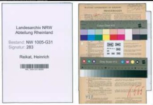 Entnazifizierung Heinrich Reikat , geb. 09.03.1901 (Gastwirt)