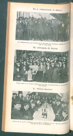Por la independencia de Albania [et al.] - [Ilustración]