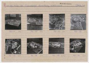 Modell: Wettbewerb Wohngebiet "Umgebung Fennpfuhl" (Ho-Chi-Minh-Straße). Berlin, Lichtenberg, Landsberger Allee (Leninallee)/Weißenseer Weg (1976-1992 Ho-Chi-Minh-Straße)