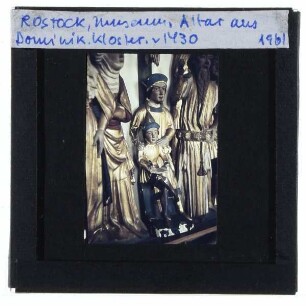 Meister des Rostocker Dreikönigsaltar, Rostocker Dreikönigsaltar : Detail