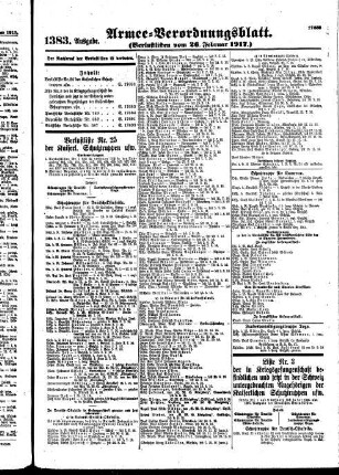 1383.Ausgabe. Montag, 26. Februar 1917