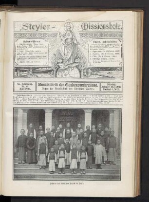 36. Jahrgang. Nr. 9. Juni 1909