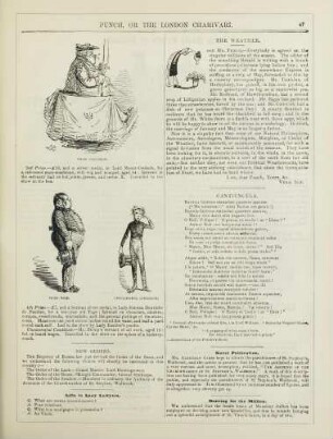 The prize footman show