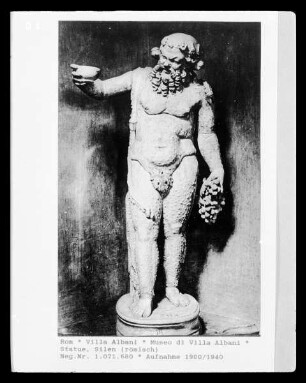 Statue, Silen (römisch)