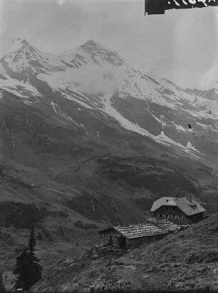 Traualpe : Blick auf die Berghütte Traualpe im Fuschertal