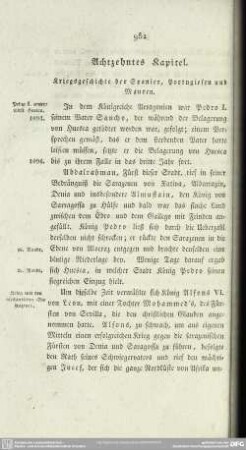 Achtzehntes Kapitel. Kriegsgeschichte der Spanier, Portugiesen und Mauren