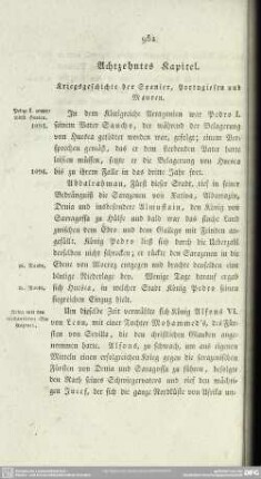 Achtzehntes Kapitel. Kriegsgeschichte der Spanier, Portugiesen und Mauren