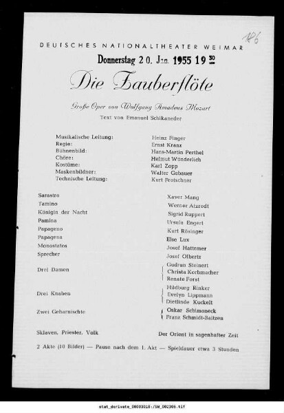 Die Zauberflöte