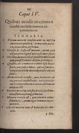 Caput IV. Quibus modis in crimen
